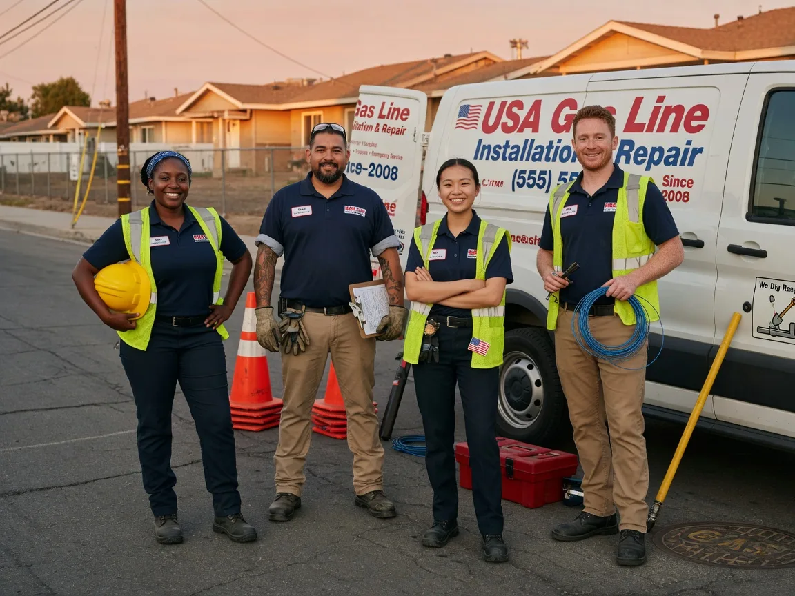 Gas Line Installation company in Crump, TN